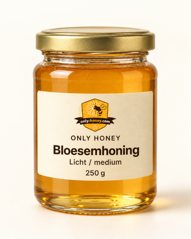 Bloesemhoning · licht/medium · 250 g · productfoto